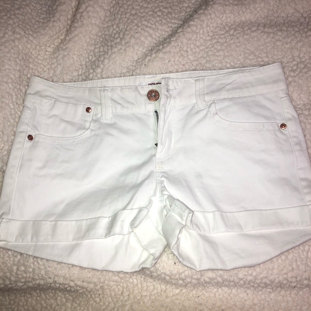 White shorts